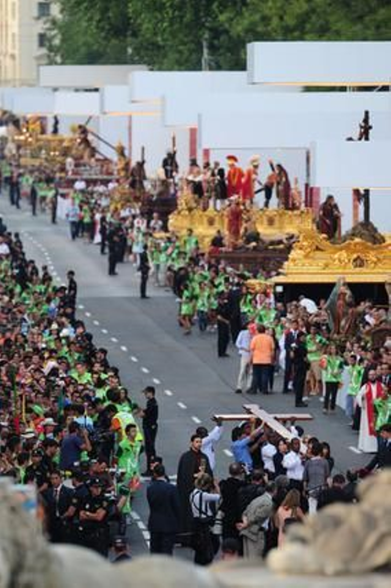 Imágenes del Vía Crucis de la JMJ