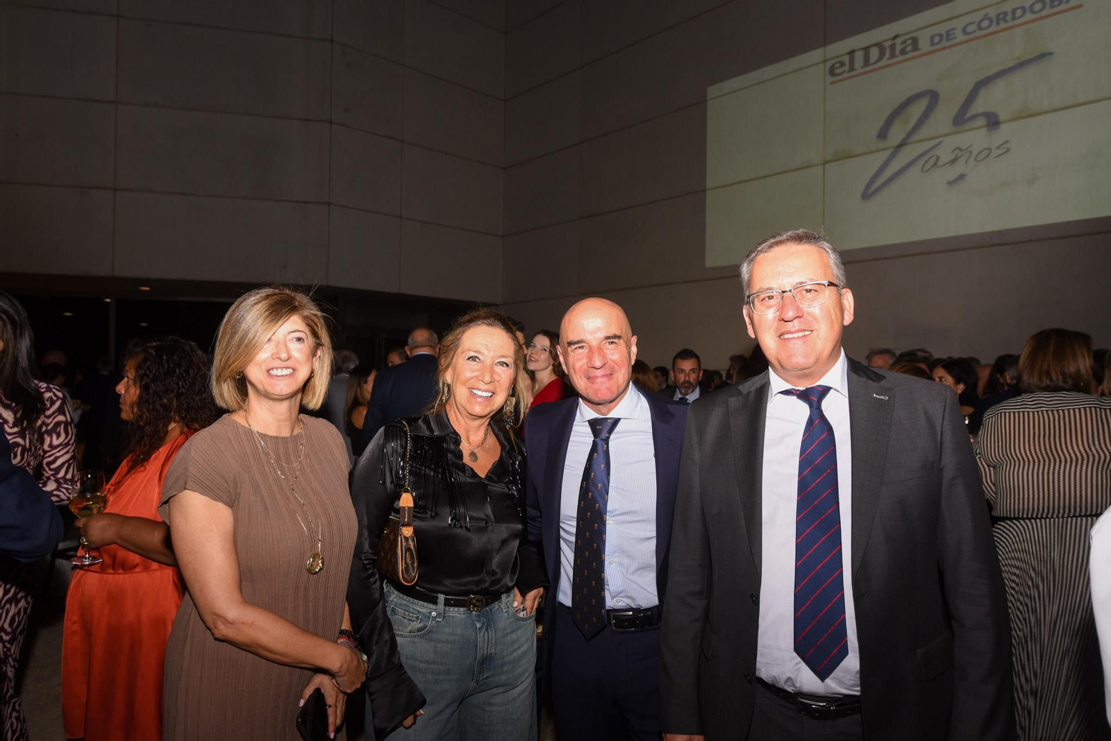 Lola Baena, Magdalena Entrenas, Fernando Ruiz y Miguel Ángel Pareja.