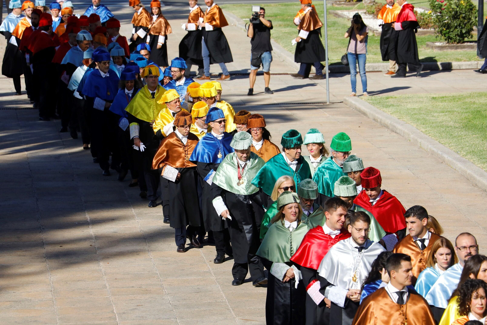 La inauguración oficial del curso 2023/2024 de la Universidad de Córdoba, en imágenes