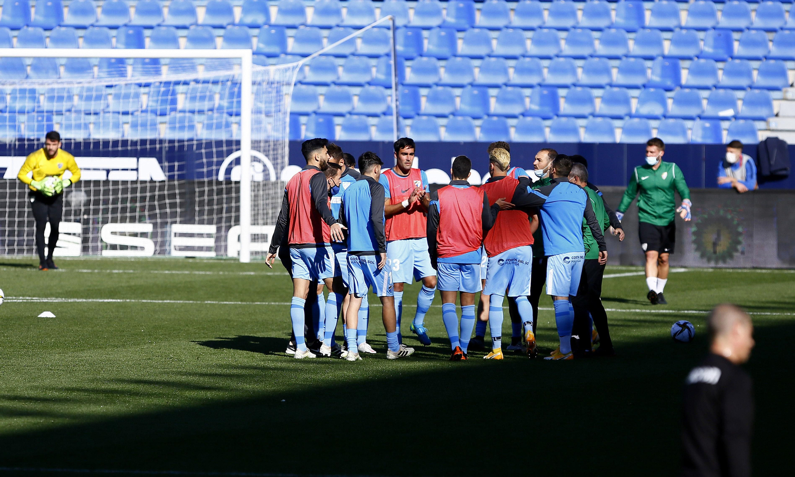 El Málaga CF-Granada, en fotos