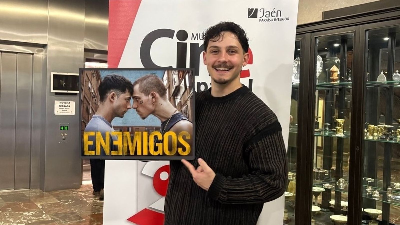 Christian Checa, en la Muestra de Cine Inédito de Jaén.