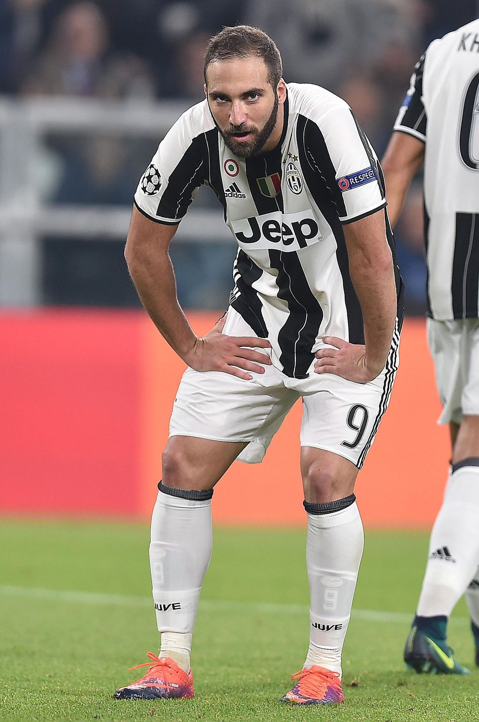 Higuaín, en un partido con la Juventus.