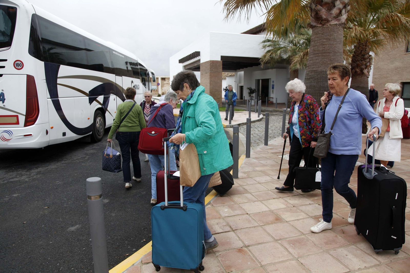 Últimos turistas británicos que abandonaron la provincia de Huelva tras decretarse el estado de alarma