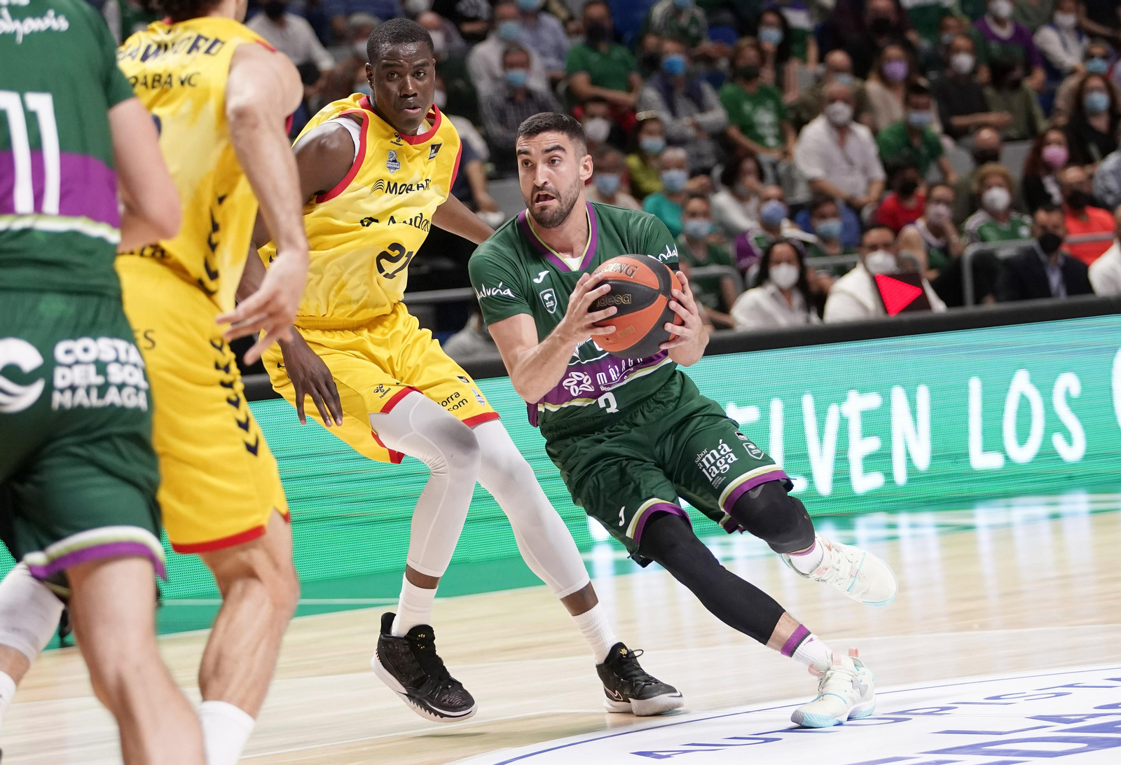 El Unicaja-Morabanc Andorra, en fotos
