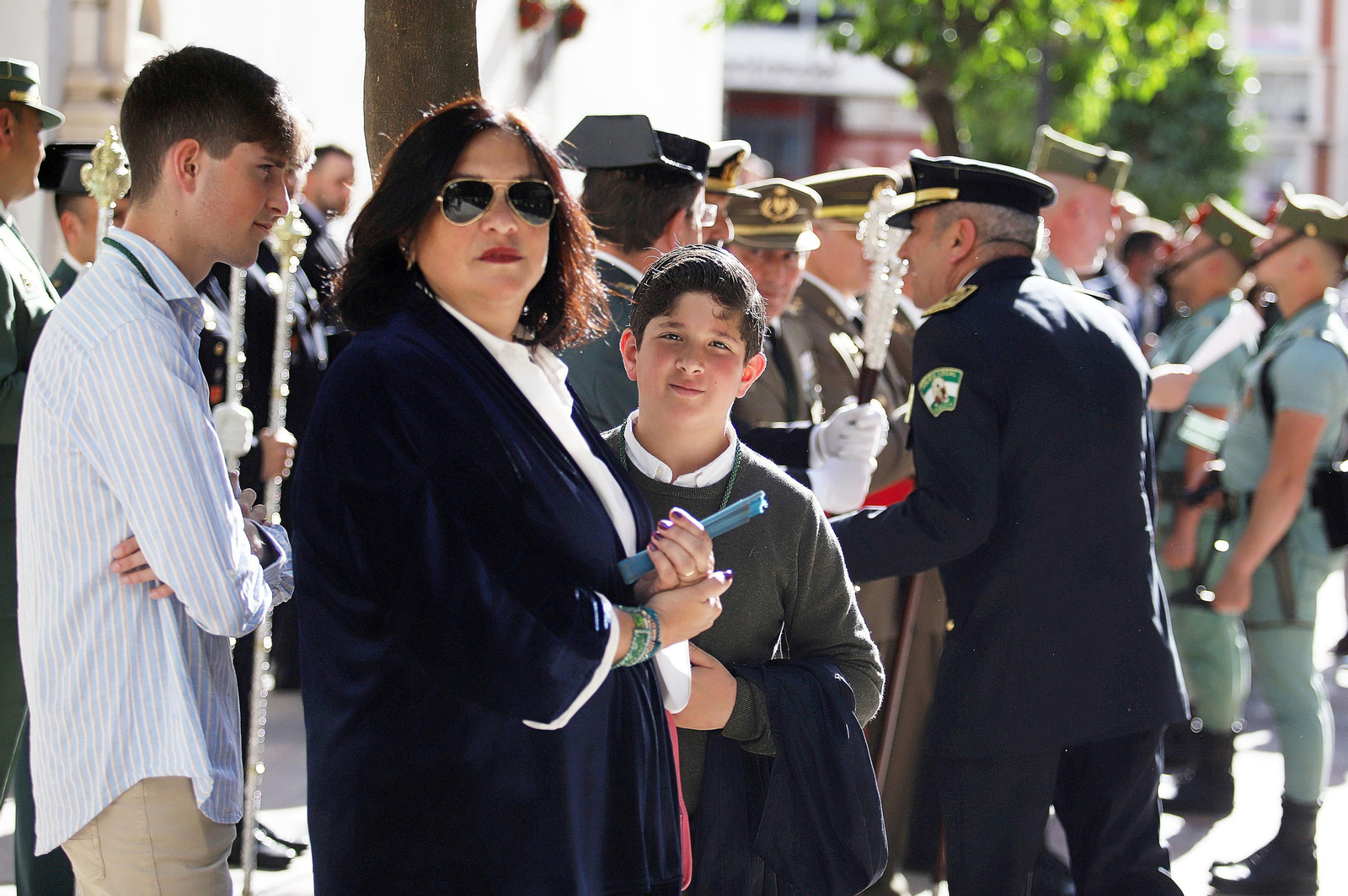 Sábado de Pasión: Imágenes de La Legión con el Cristo de la Vera+Cruz