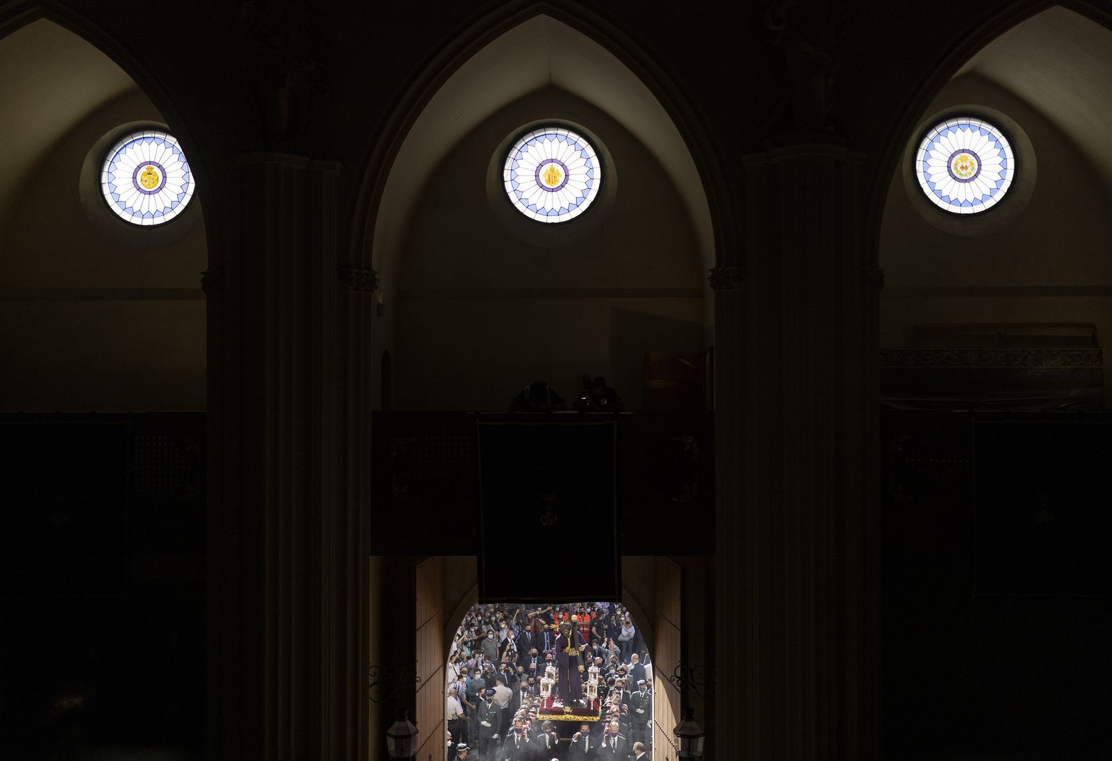 El Gran Poder ante el Cristo de Los Gitanos