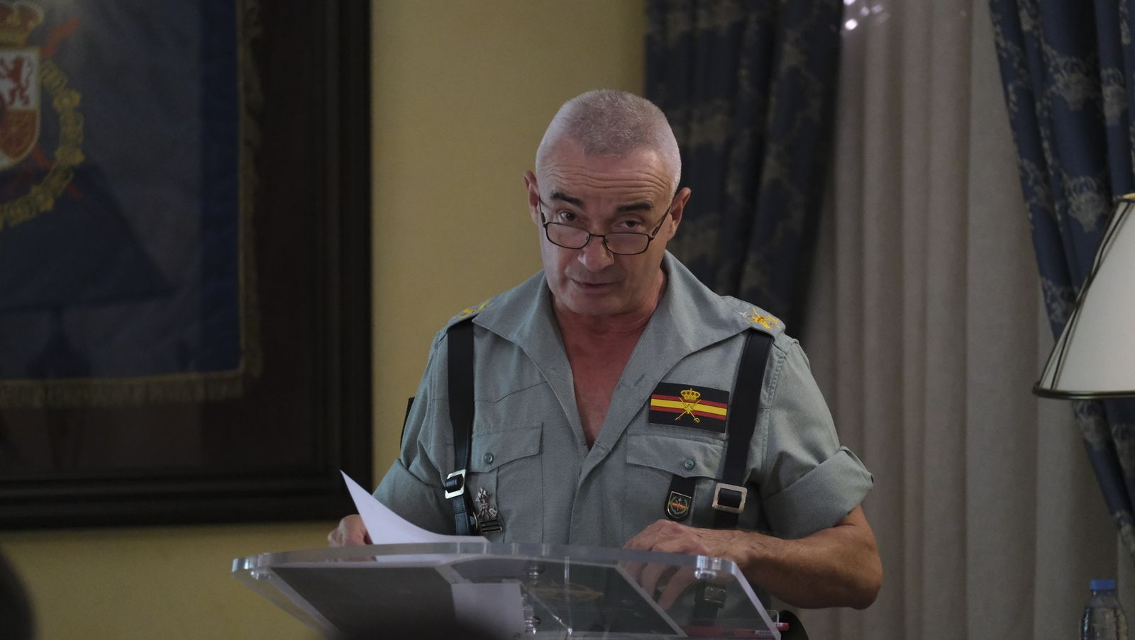 Imágenes de la visita de la Ministra de Defensa Margarita Robles a la Brigada Alfonso XIII de La Legión