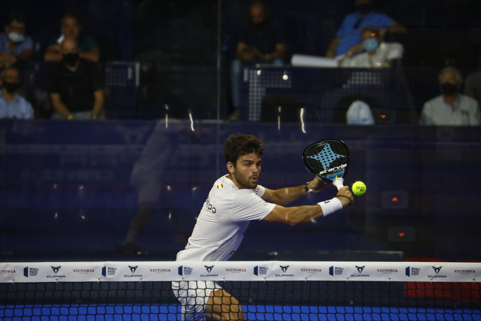 La cara y la cruz de Javi Garrido y Xisco Gil en el World Padel Tour de Córdoba, en imágenes