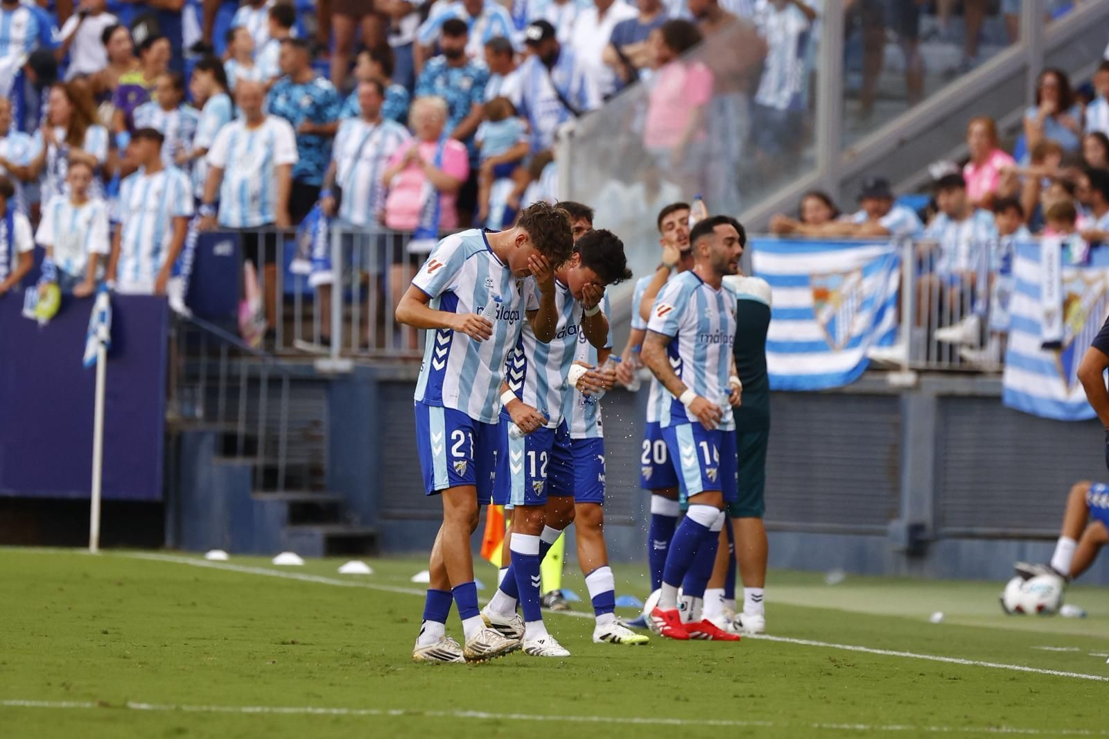 El Málaga CF - SD Eibar, en fotos