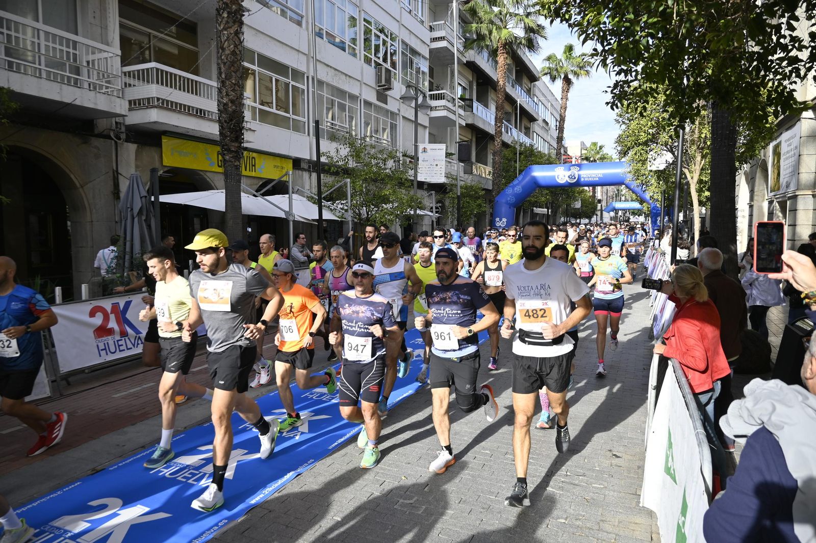 Imágenes de la Carrera 21K en Huelva