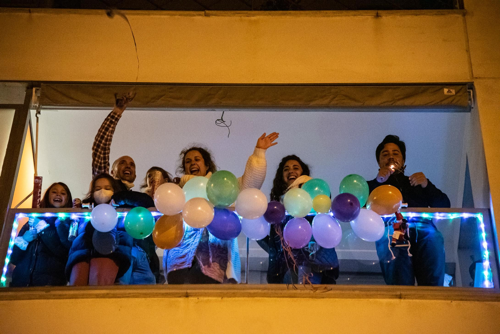 Imágenes de los Reyes Magos a su paso por Fererico Molina, Pérez Cubillas y Antonio Machado