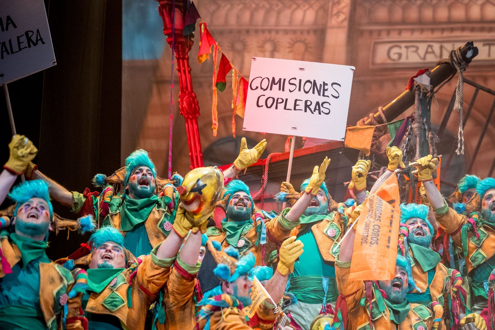 El coro 'El sindicato'.