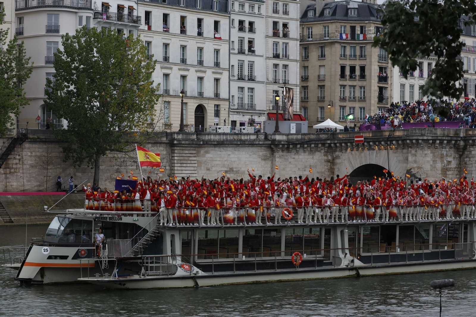 Las fotos de la ceremonia de inauguración de los Juegos Olímpicos de París 2024