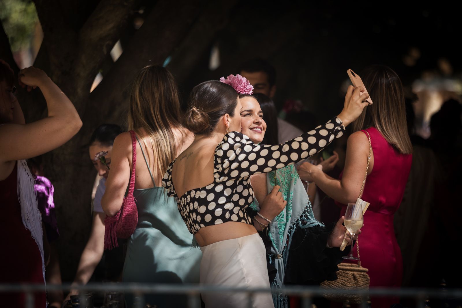 Calor y ambiente en el último día de la Feria de Jerez