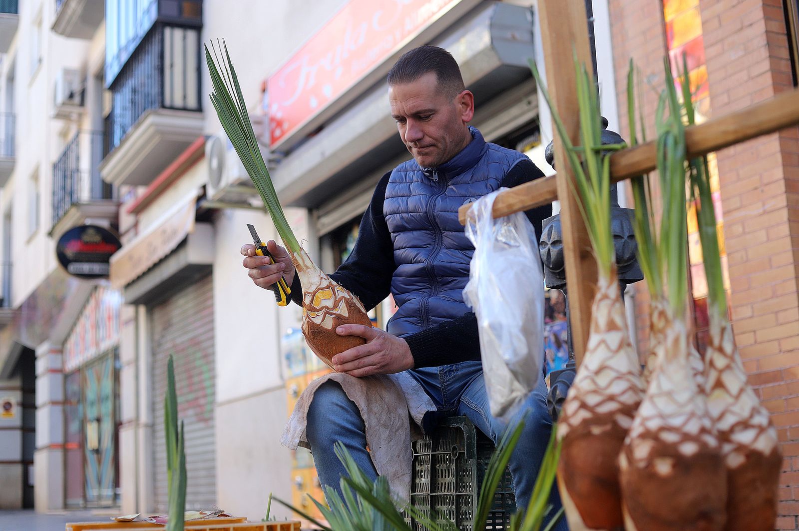 Imágenes de la procesión de San Sebastián en Huelva