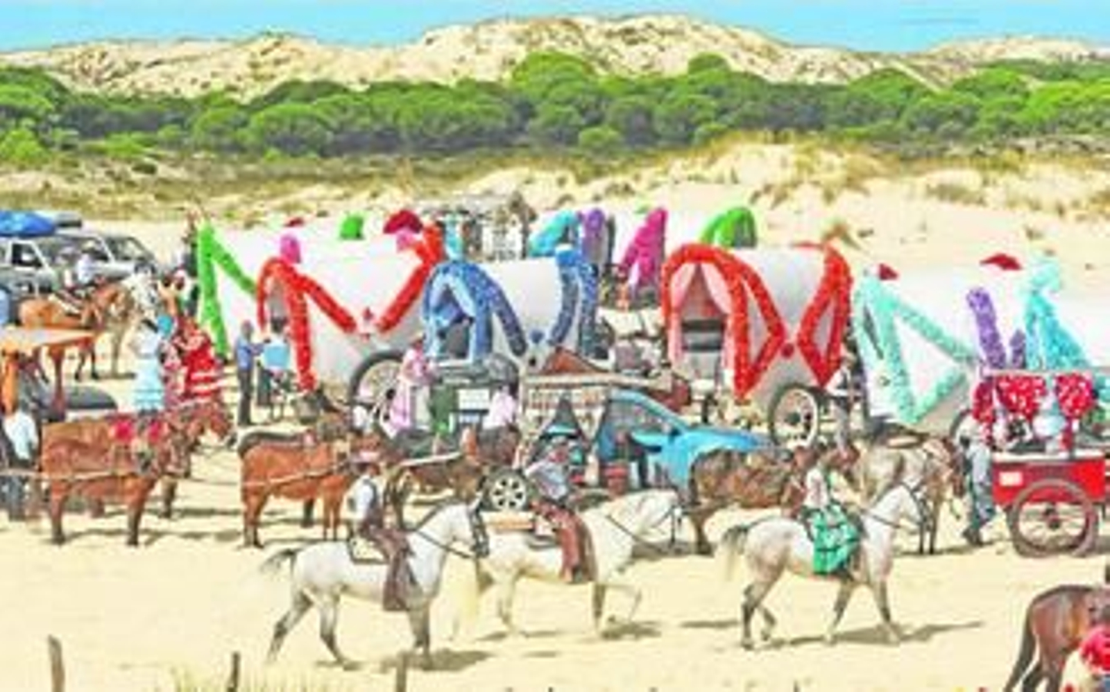 Jerez duerme en Guaperal en la víspera de la presentación ante la Blanca Paloma