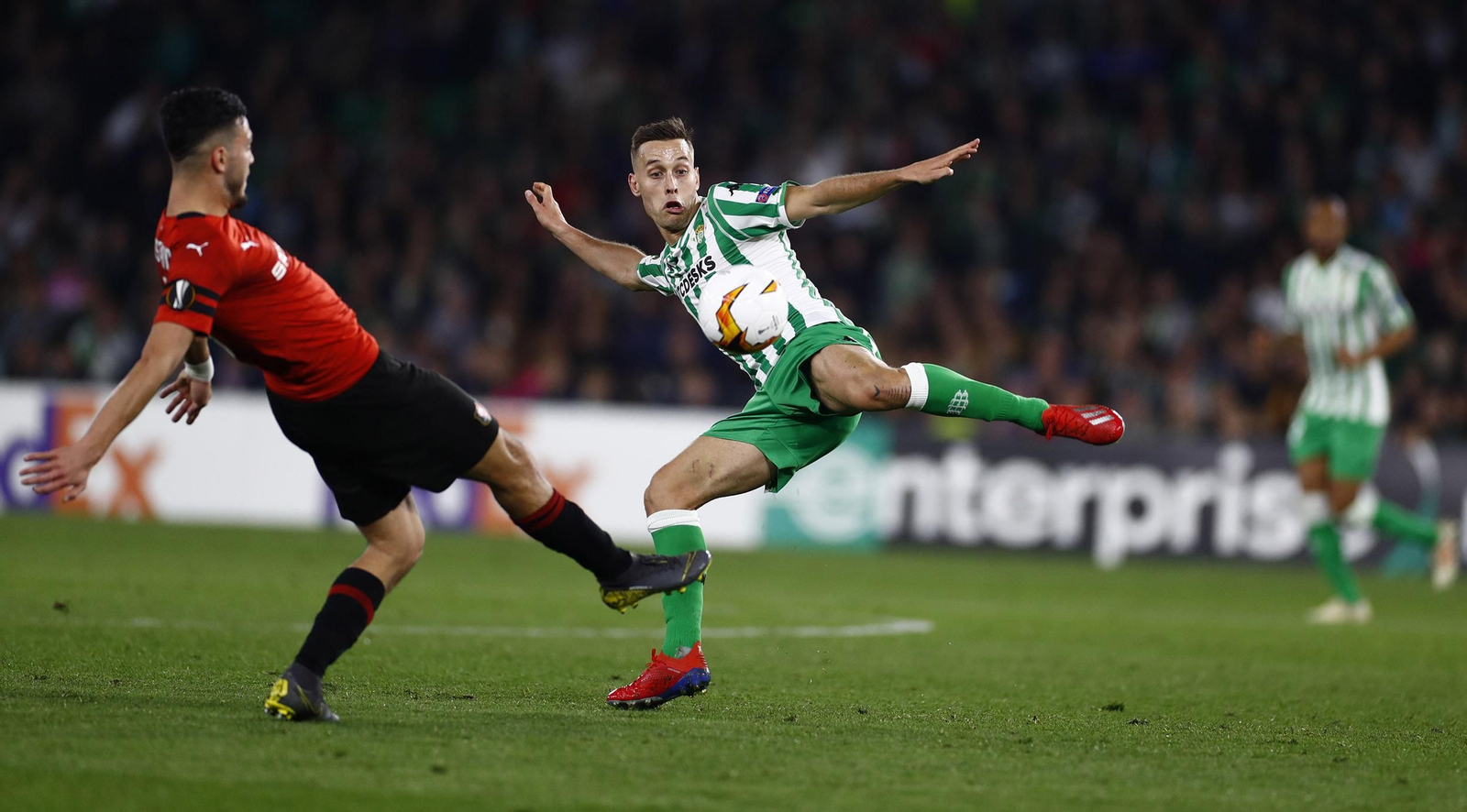 Las imágenes del Betis-Rennes