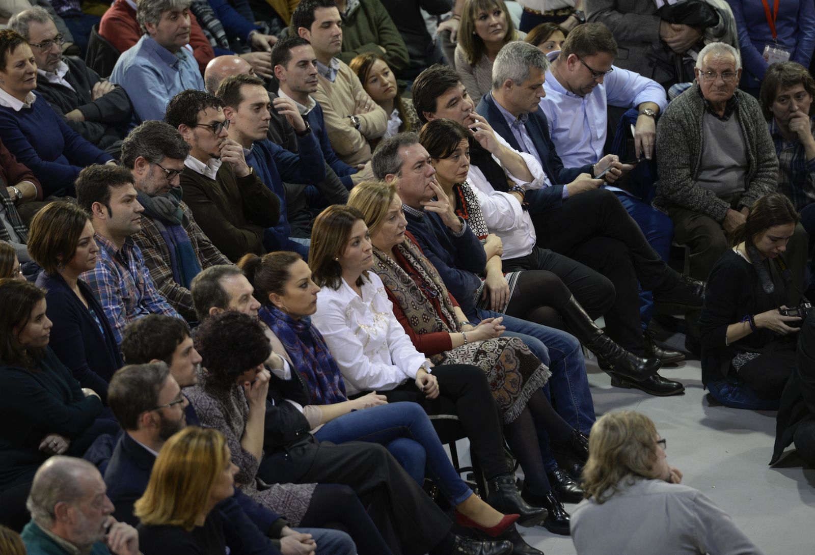 El acto de Susana Díaz con los alcaldes socialistas en Madrid