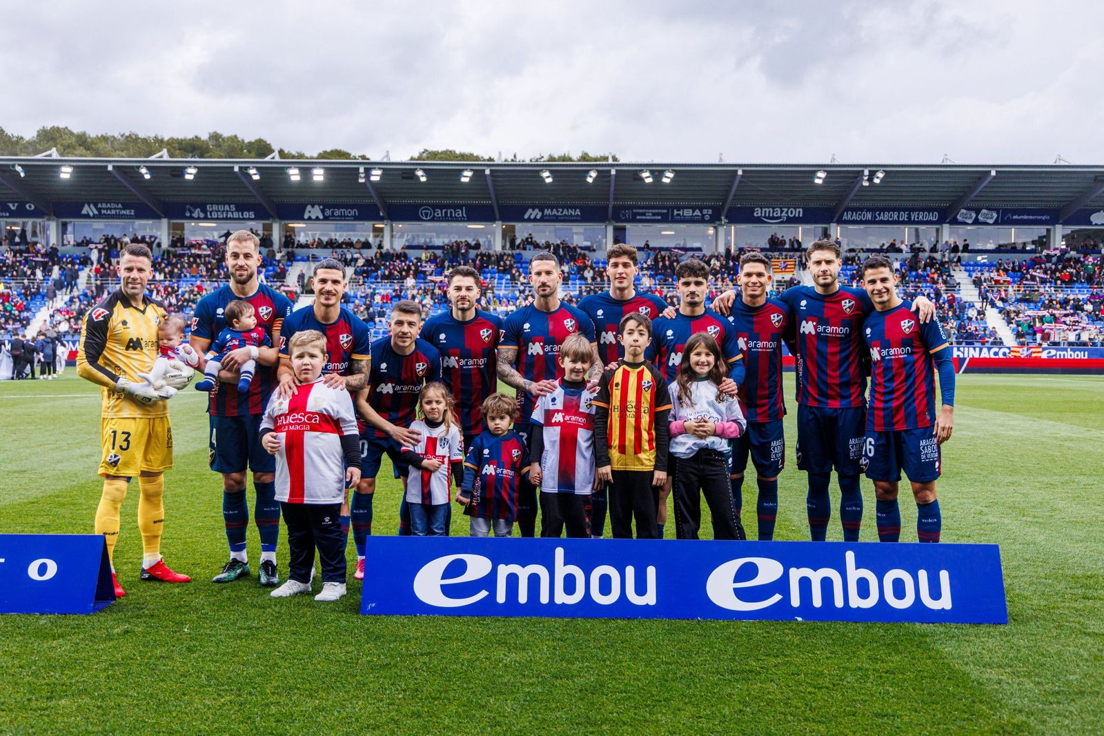 Once del Huesca ante el Albacete