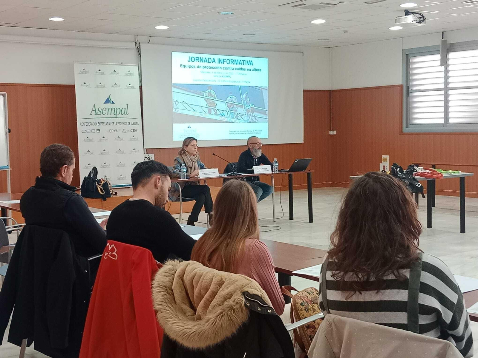 Jornada de prevención de riesgos laborales en la sede de Asempal Jornada de prevención de riesgos laborales en la sede de Asempal