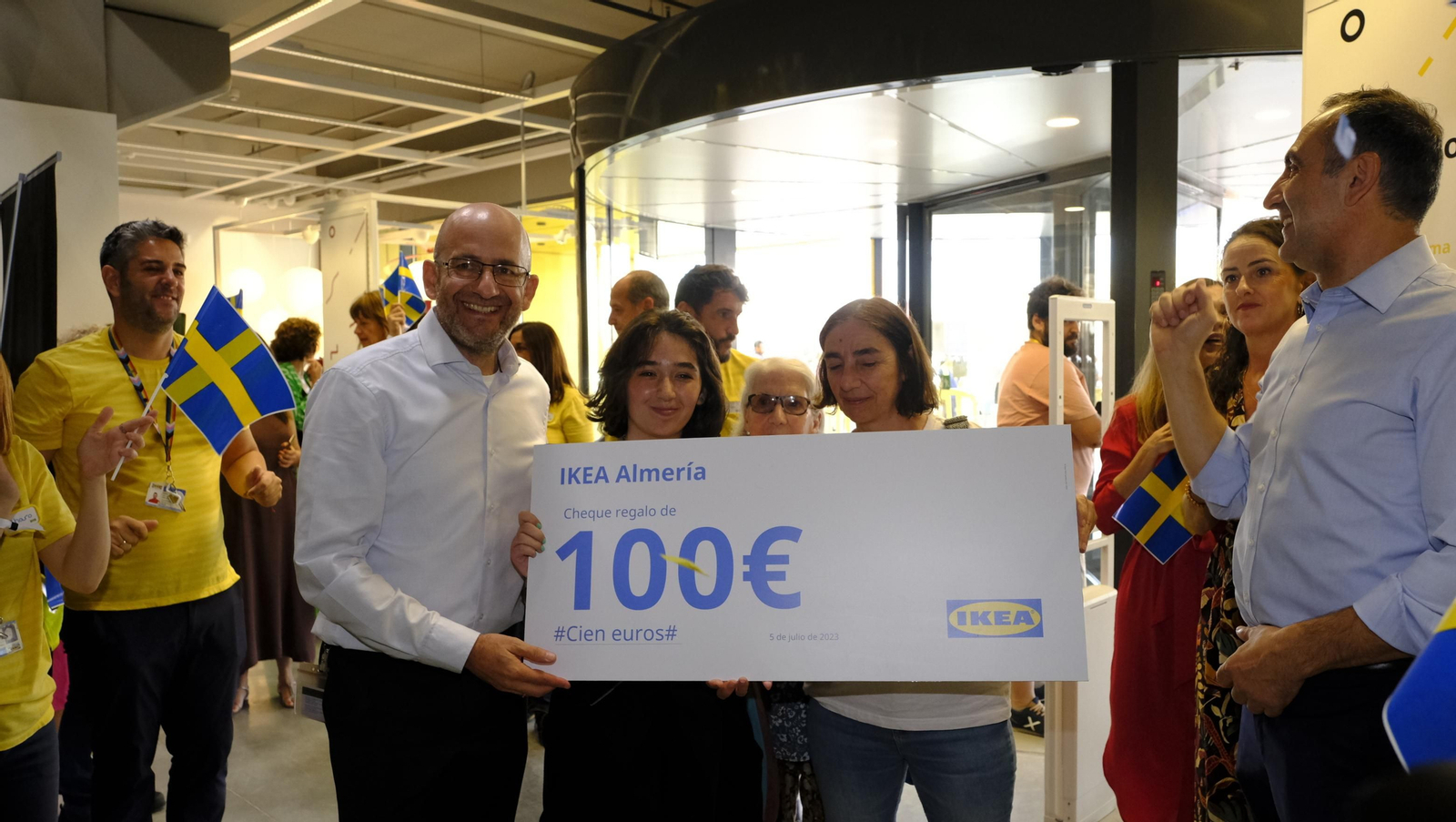 Imágenes de la inauguración de IKEA Almería