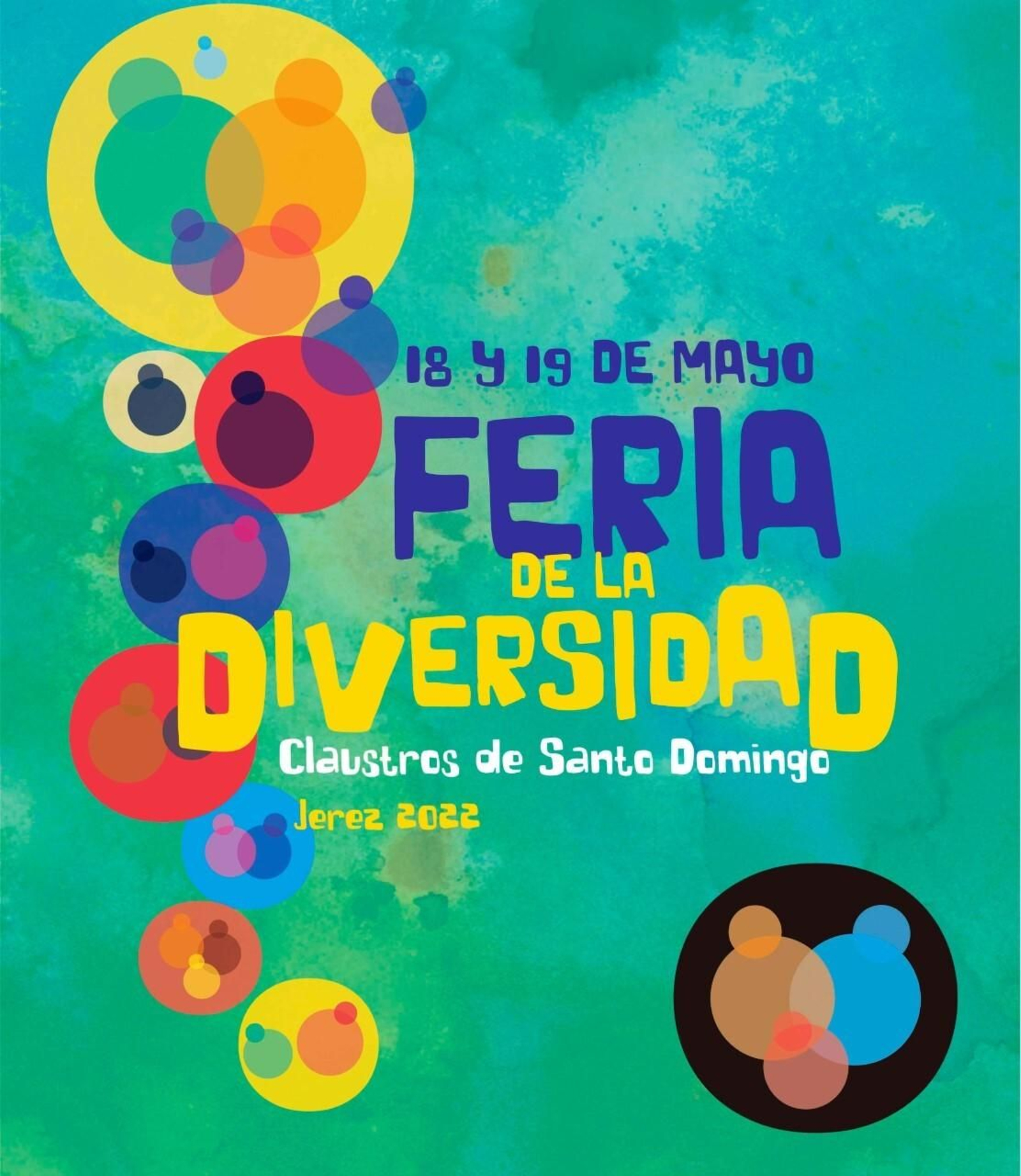 Detalle del cartel de la Feria de la Diversidad. Detalle del cartel de la Feria de la Diversidad.