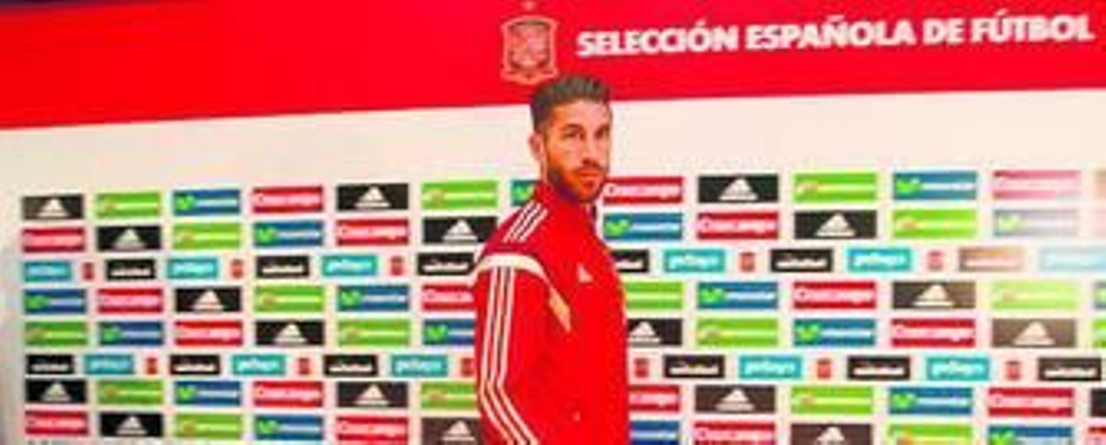 Sergio Ramos, en la sede de la Fundación Cruzcampo.