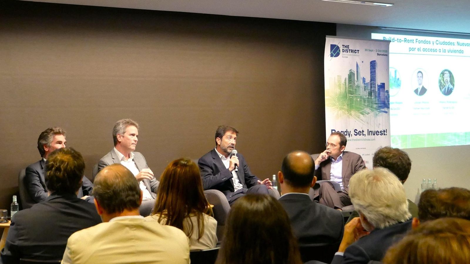 La presentación de The District 2025 en Barcelona ha acogida una mesa redonda sobre vivienda