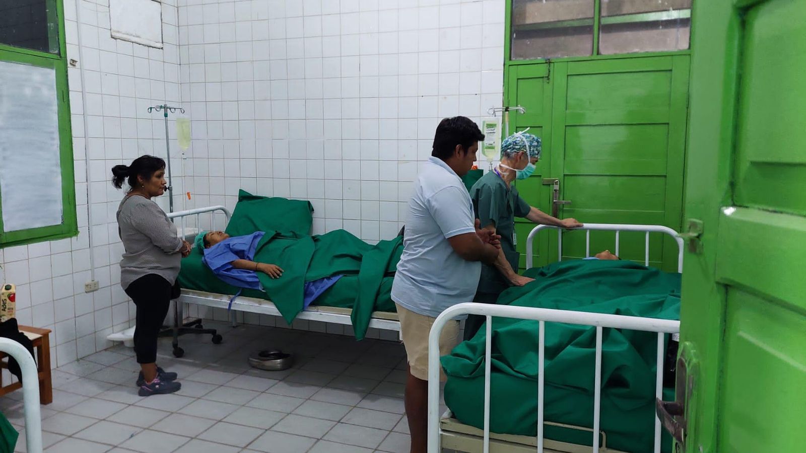 Hospital donde se realizaban las operaciones.