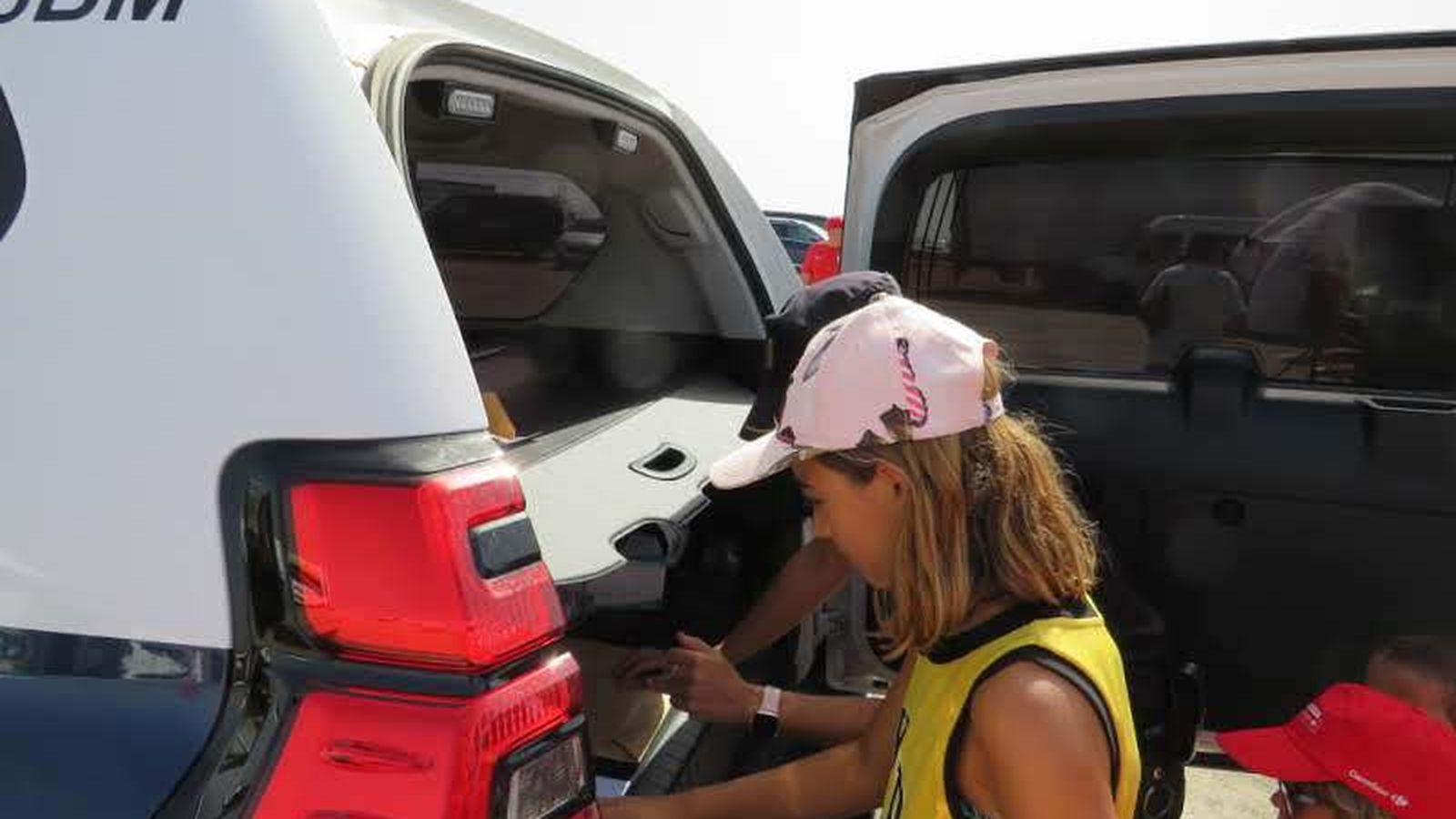 Garantes de la seguridad de los ciclistas de la Vuelta a España