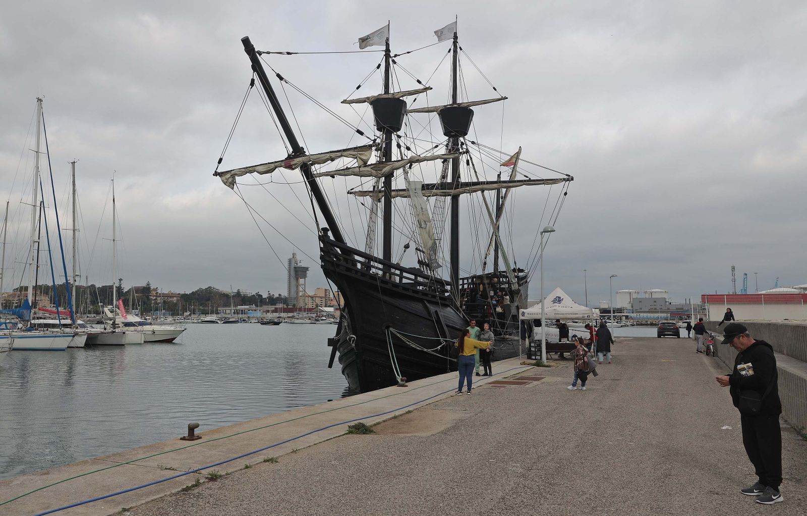 Fotos de la Nao Victoria en Algeciras