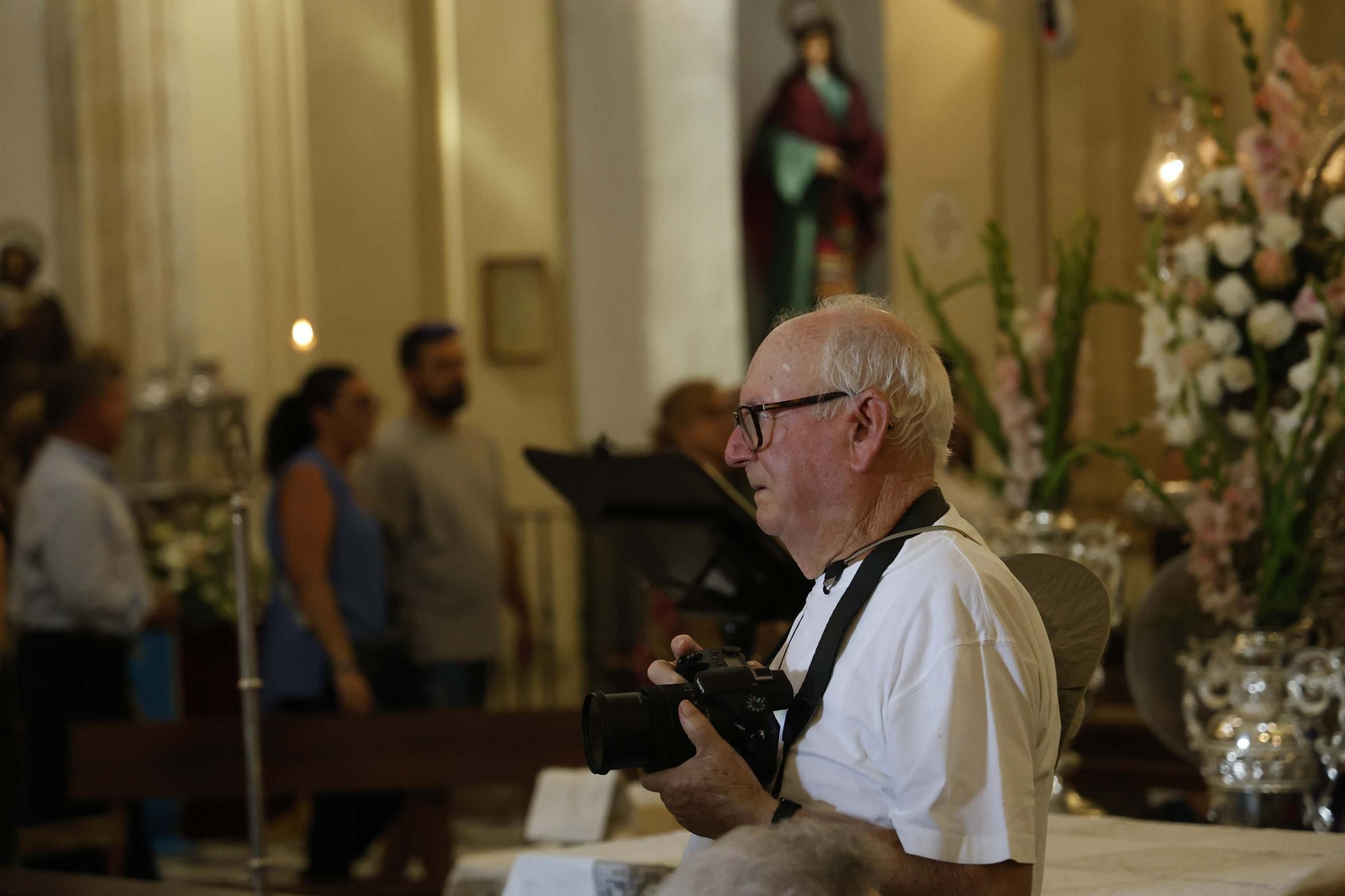 Las fotos del paso bajo el manto de la Virgen de la Luz de Tarifa