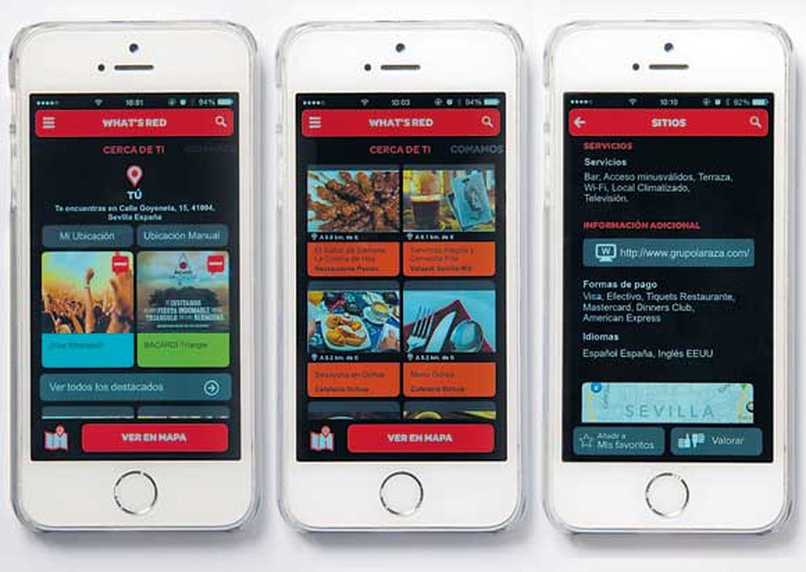 Whatsred, el buscador de planes de ocio