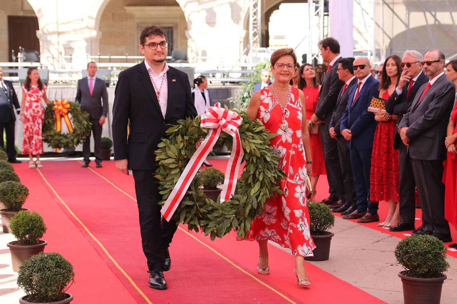 Las imágenes del homenaje a 'Los Coloraos'