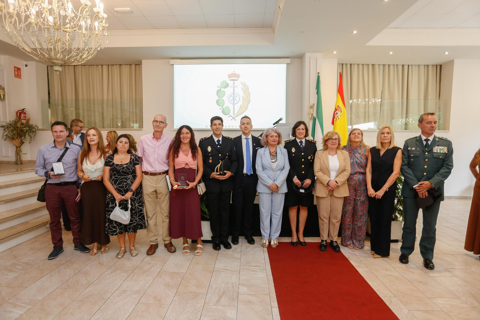 Fotos de la celebración del día de la Merced en Algeciras, patrona de Instituciones Penitenciarias