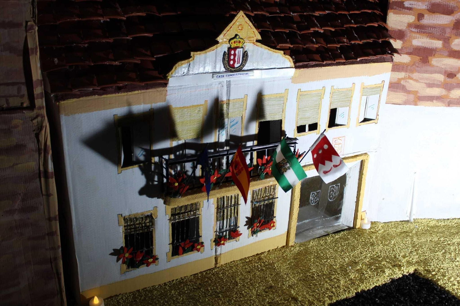 Un paseo en fotografías por la Navidad de Villafranca, el pueblo de Córdoba del reciclaje y la imaginación