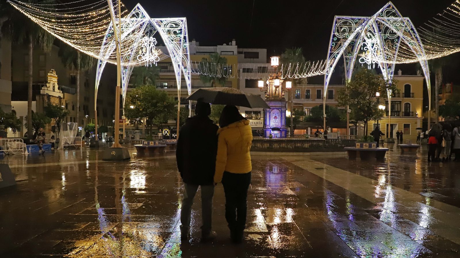 Fotos de la inauguración del alumbrado de Navidad en Algeciras