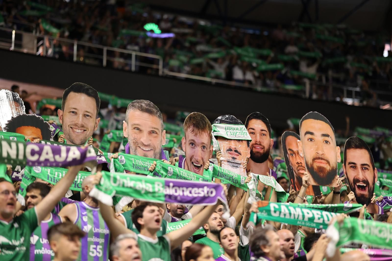 Las fotos del Unicaja-Barcelona