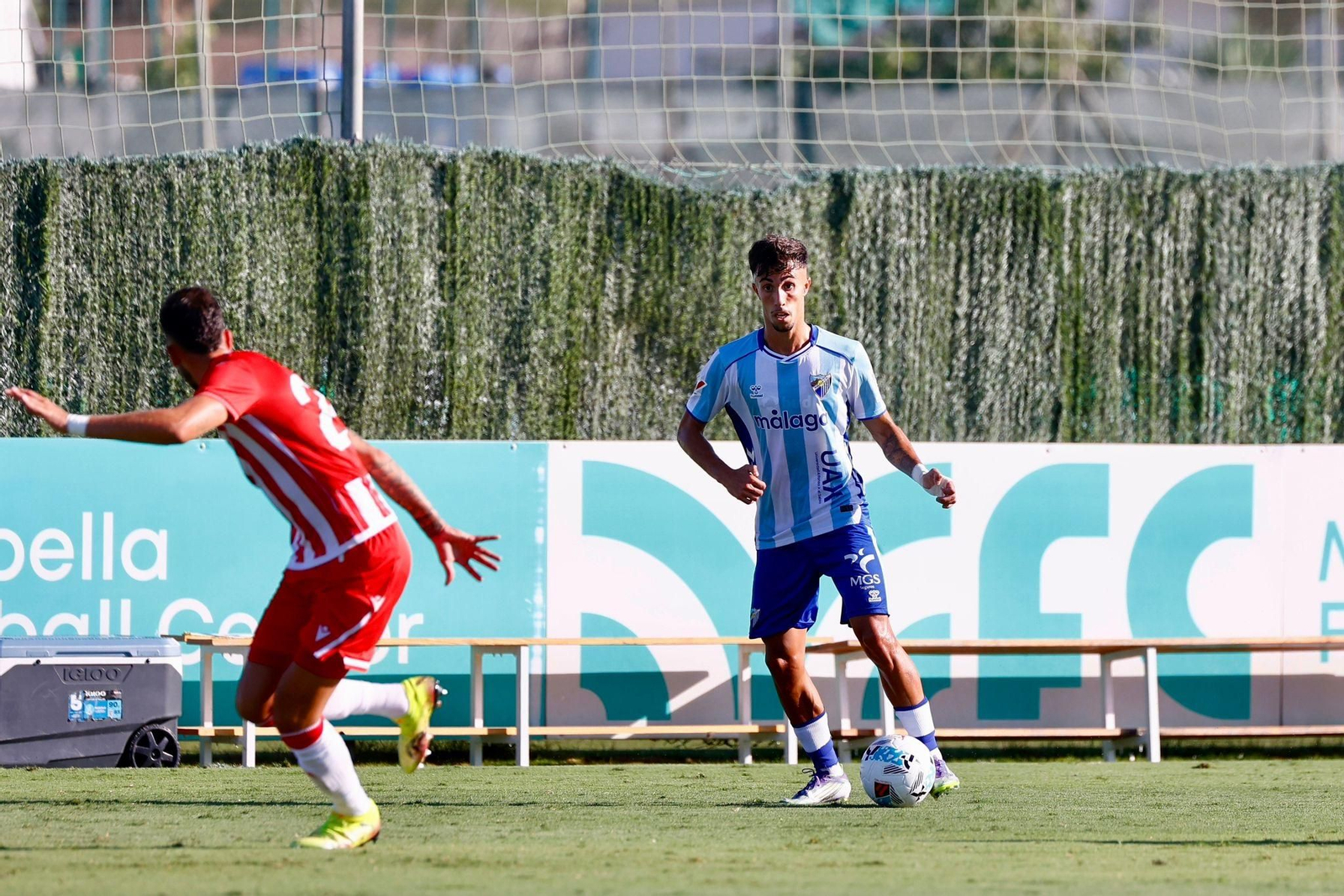 Almería-Málaga CF, en fotos