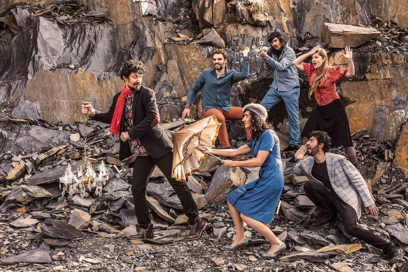 El grupo madrileño, en una fotografía promocional.