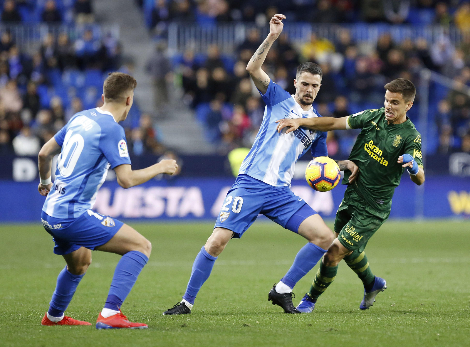Las fotos del Málaga-Las Palmas. Las fotos del Málaga-Las Palmas.
