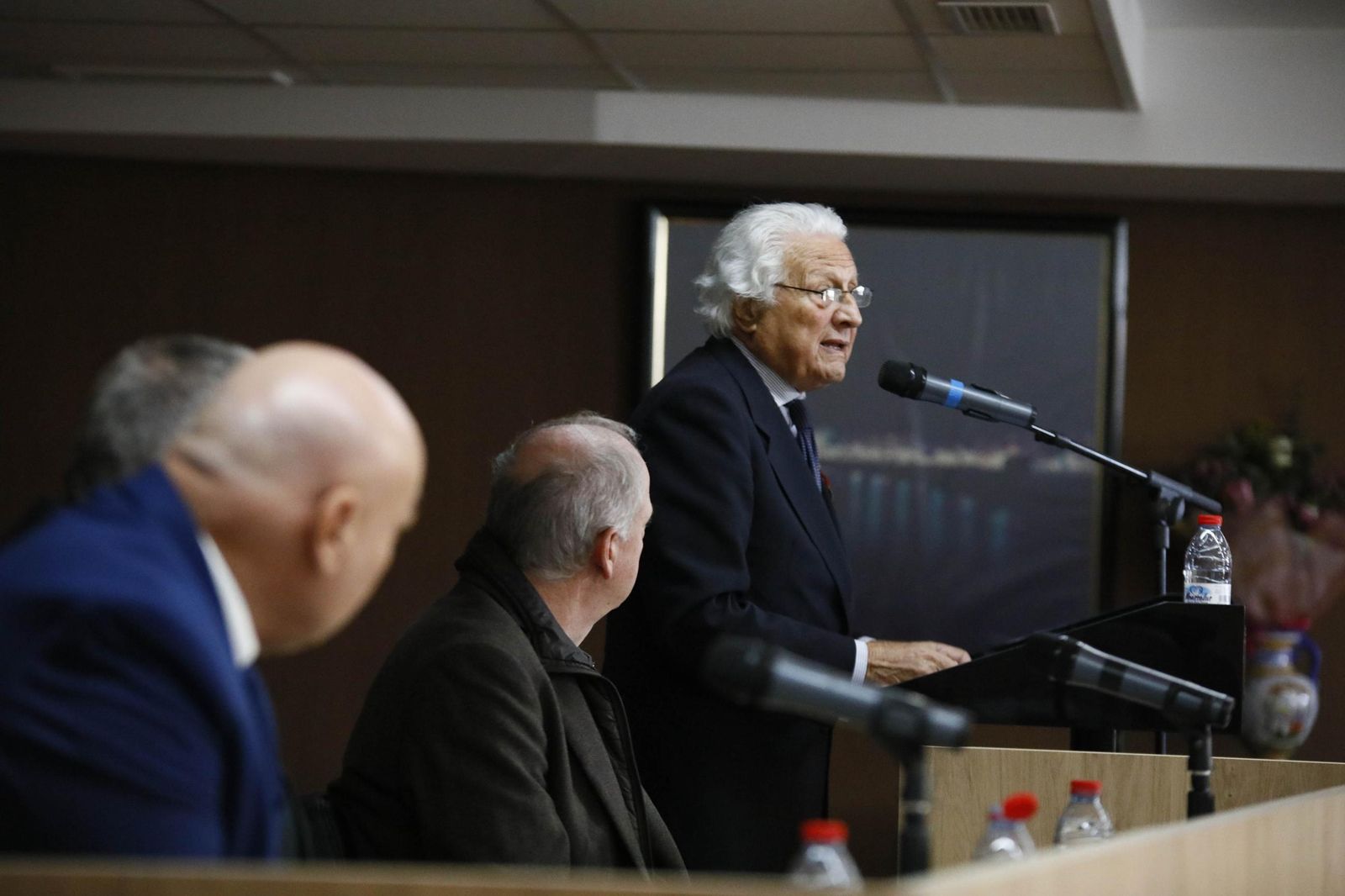 Las imágenes del nombramiento de hijo predilecto de Garrucha a José María Martínez de Haro