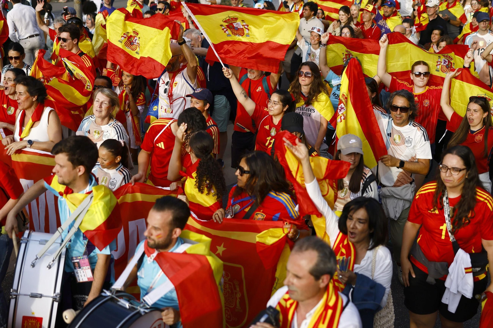 Las mejores imágenes de la semifinal Alemania - España de la Eurocopa femenina