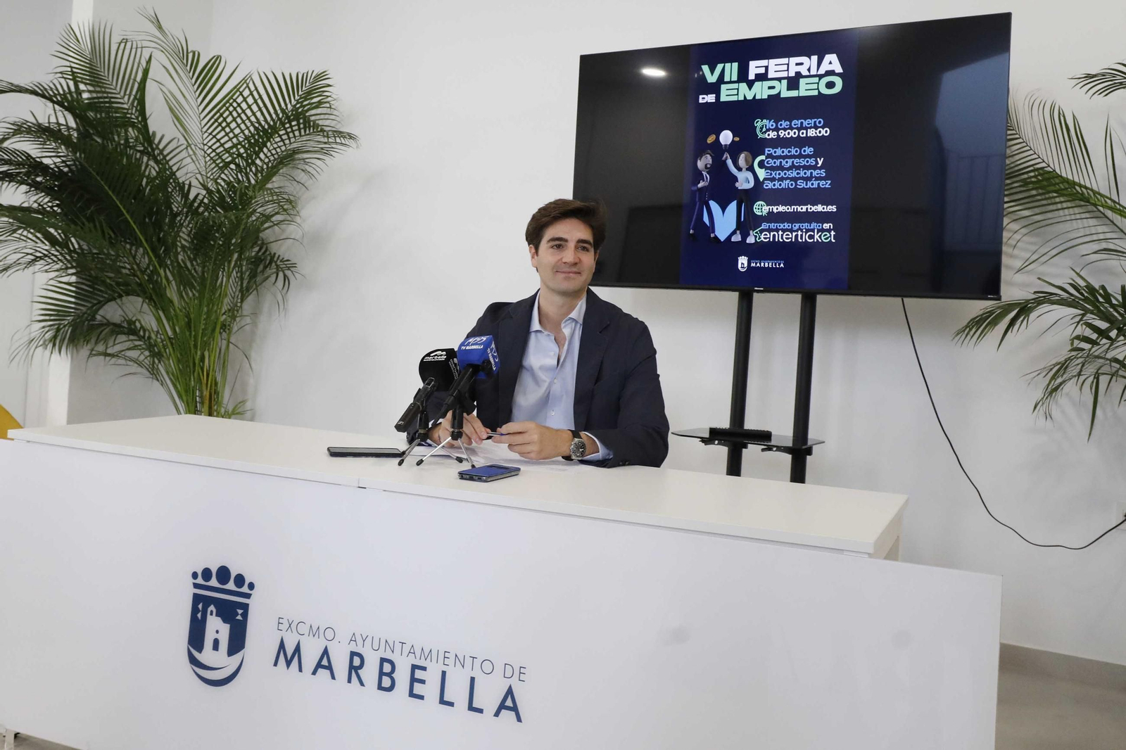 El asesor de empleo, Alejandro Freijo. El asesor de empleo, Alejandro Freijo.