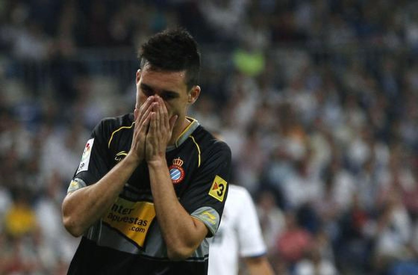 El Real Madrid gana al Espanyol en el Bernabéu. / Reuters