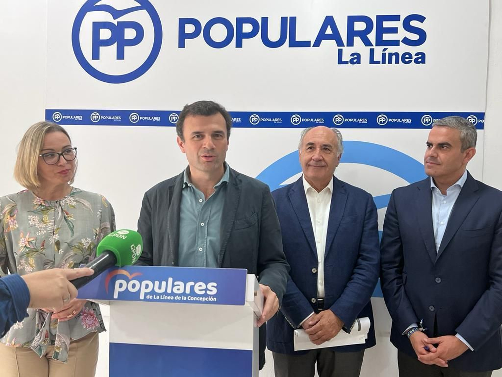 PP de Cádiz en rueda de prensa.