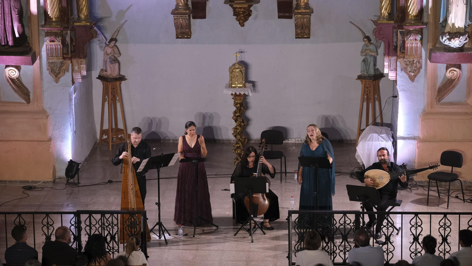 Concierto de María Espada, Marta Infante y Ars Atlántica, en el Festival de Música Renacentista y Barroca de Vélez Blanco-Festimuvb 2023