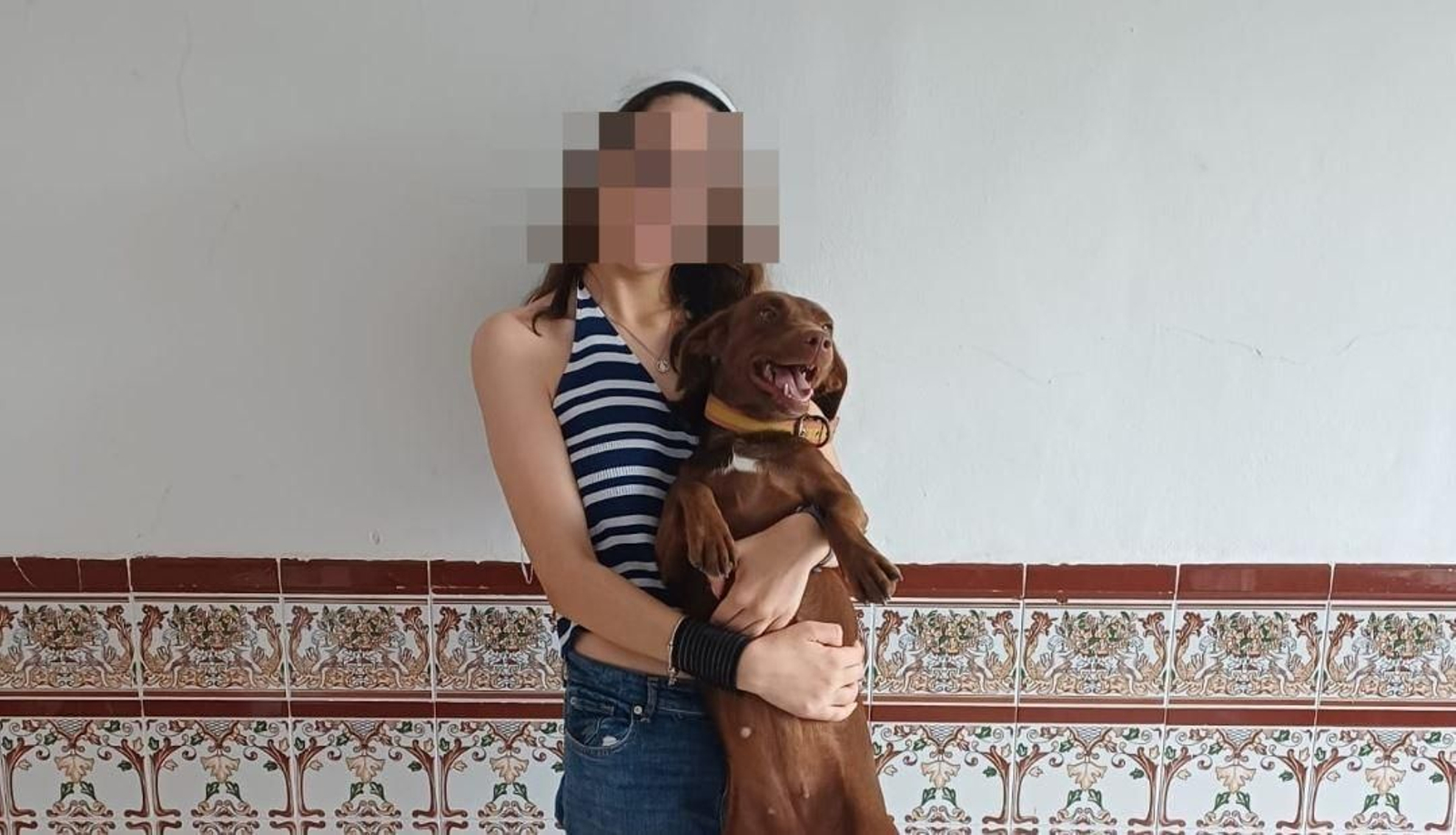 Foto facilitada por la familia de la menor que denuncia acoso escolar en Jerez.