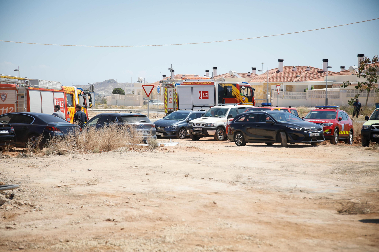 Así se ha vivido el simulacro de incendio forestal en Turre