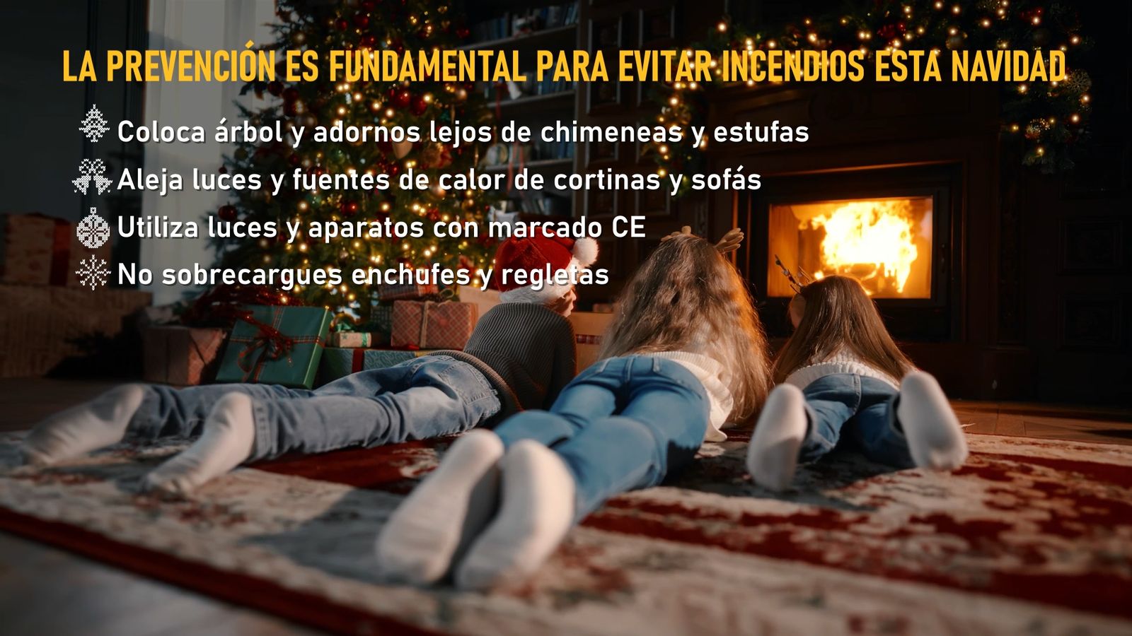 Spot campaña consejos prevención Navidad